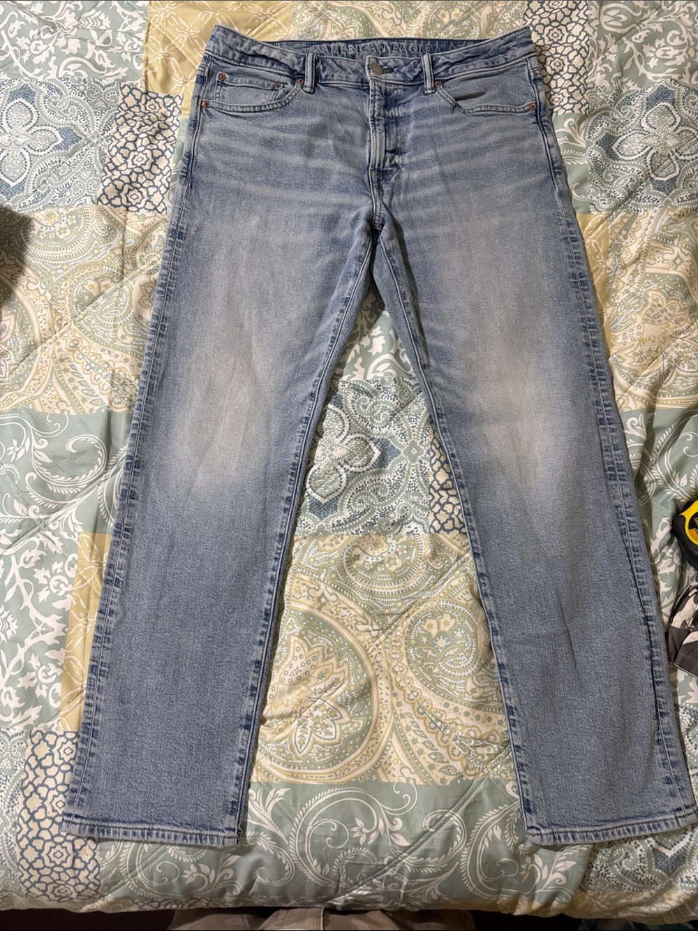 American Eagle Men’s Jeans, EasyFlex Original Straight Jeans, USED
